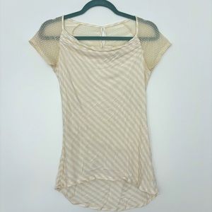 Anthropologie One September cowl-neck tank top.